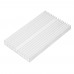 10pcs 100x60x10mm Short Toothed Aluminum Alloy Heat Sink Radiator