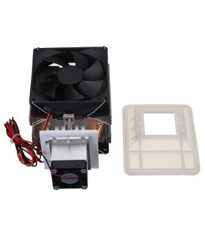 12V 6A 72W Thermoelectric Peltier Refrigeration Cooling Cooler Fan System Heatsink Kit Cooler