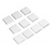 200Pcs 14x14x4mm Aluminum Radiator Chip Heat Sink