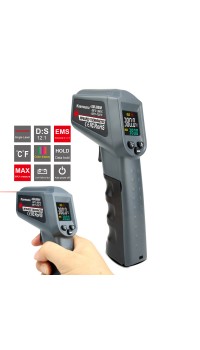 KAEMEASU   50  550   58  1022 Multifunctional Color Screen Infrared Thermometer Laser Industrial Temperature Measurement