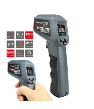 KAEMEASU   50  550   58  1022 Multifunctional Color Screen Infrared Thermometer Laser Industrial Temperature Measurement