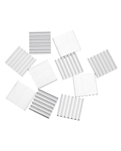 30Pcs 14x14x4mm Aluminum Radiator Chip Heat Sink