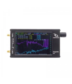 DeepVNA 101 10K  1 5GHz Vector Network Analyzer HF VHF UHF Analyzer SWR Meter Upgraded from NanoVNA  F