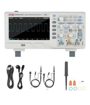 UNI  T UTD2102e PLUS Digital Oscilloscope with 7  inch LCD Display Scopemeter with 100MHz Bandwidth 2 Channels 500MS S Real Time Sample Rate 64kpts Depth Storage