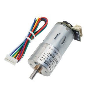 Chihai CHR  GM25  270ABHL DC7 4V Hall Encoder DC Gear Motor with Encoder Speed Dial Reducer