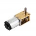 Machifit DC 3V 6V 12V Micro Turbo Worm Gear Motor Reduction Motor