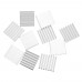 100Pcs 14x14x4mm Aluminum Radiator Chip Heat Sink