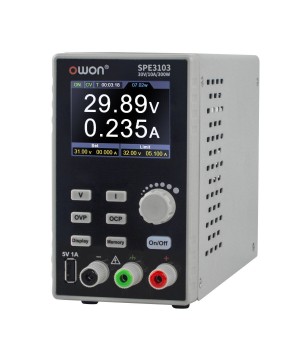 OWON SPE3103 SPE6103 Single Channel Programmable Adjustable DC Power Supply Voltage Regulator Mini Laboratory Power Supply