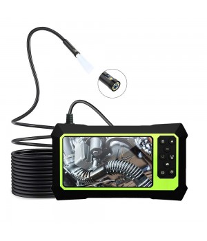 B315 5M 4 3 Inch LCD Display Screen 1080P Handheld Borescope Industrial 8mm Dual Camera Borescope with 6 LEDs