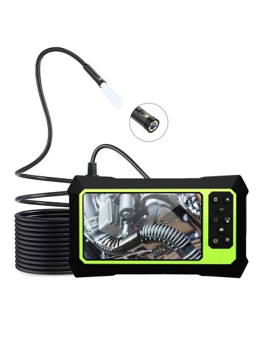 B315 5M 4 3 Inch LCD Display Screen 1080P Handheld Borescope Industrial 8mm Dual Camera Borescope with 6 LEDs