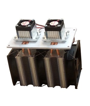 Enhanced Version 12V 12A 144W DIY Double Head Electronic Semiconductor Refrigerator Radiator Cooling Equipment Refrigeration Side Can Be Frozen